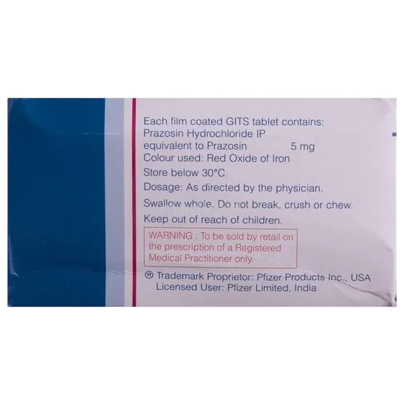 minipress xl 5mg tablet 30's